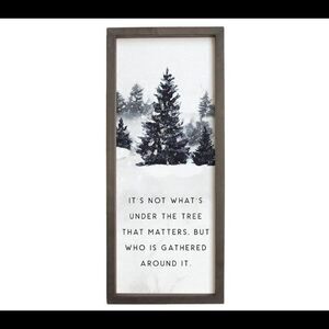 Sincere Surroundings 24" Under the Tree Farmhouse Frame White